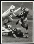 1960s Jim Brown Cleveland Browns 8" x 10" B/W Blank Backed Photo