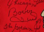 2008 (July 22) Bobby Hull Chicago Blackhawks Signed Winter Classic Press Conference Jersey (MEARS LOA/JSA)