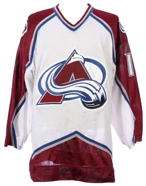 1997-99 Shean Donovan Colorado Avalanche Game Worn Home Jersey (MEARS LOA)