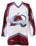 1997-99 Shean Donovan Colorado Avalanche Game Worn Home Jersey (MEARS LOA)