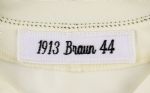 2013 (May 5) Ryan Braun Milwaukee Brewers Game Worn 1913 Throwback Jersey (MEARS A10 /MLB Hologram) 2-2 w/ 2B & BB