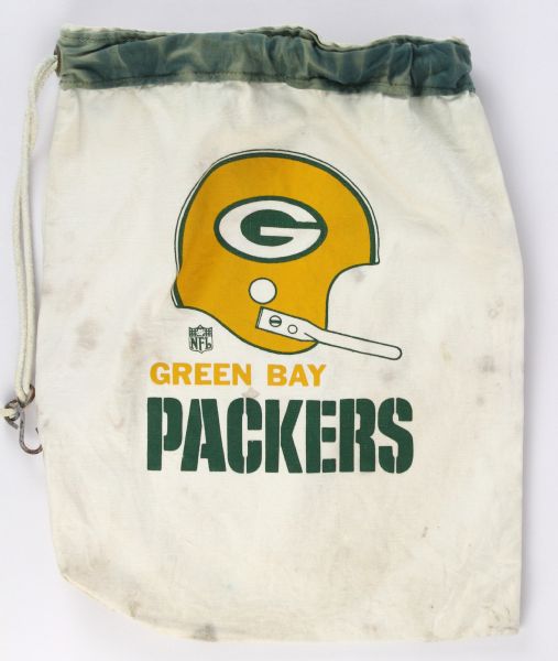 1980s Green Bay Packers Drawstring Laundry Bag