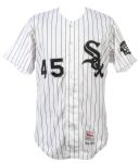 1993 Shawn Abner Chicago White Sox Team Issued Home Jersey (MEARS LOA)