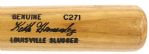 1986-89 Keith Hernandez New York Mets Louisville Slugger Professional Model Game Used Bat (MEARS LOA)