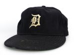 1988 Doyle Alexander Detroit Tigers Signed Game Worn Cap (MEARS LOA/JSA)