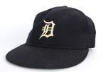 1988 Dave Bergman Detroit Tigers Signed Game Worn Cap (MEARS LOA/JSA)