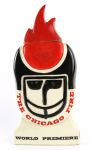 1974 Chicago Fire WFL Ezra Brooks Bourbon Decanter