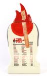 1974 Chicago Fire WFL Ezra Brooks Bourbon Decanter