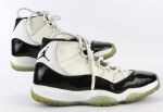 1995-96 Michael Jordan Air Jordan XI Chicago Bulls Game Worn Shoes (72-10 Season)