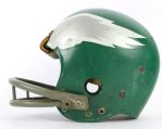 1970's Philadelphia Eagles Game Worn Helmet w/ 12 Strap Suspension System (MEARS LOA)