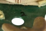 1970's Philadelphia Eagles Game Worn Helmet w/ 12 Strap Suspension System (MEARS LOA)