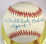1920's-2000's Baseball & Basketball Memorabilia Collection - Lot of 9 w/ Signatures, Vintage Baseball Mitts, Cal Ripken Batting Helmet & More (JSA)