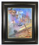 2004 Brickyard 400 Carlos Beninati Artist Signed 35" x 42" Giclee Serigraph
