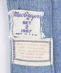 1967 Dennis Higgins Chicago White Sox Game Worn Road Jersey (MEARS LOA) Restored Name & Number