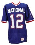 1991 Randall Cunningham Philadelphia Eagles Game Worn Pro Bowl Jersey (MEARS LOA)