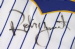 1993 Robin Yount Milwaukee Brewers Signed Home Jersey (MEARS LOA/JSA)
