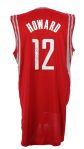 2013-14 Dwight Howard Houston Rockets Signed Game Worn Road Jersey (MEARS LOA/JSA)