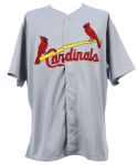 1998 Mark McGwire St. Louis Cardinals Road Jersey (MEARS LOA)