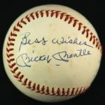 1974-83 Mickey Mantle New York Yankees Single Signed OAL MacPhail Baseball (MEARS LOA)