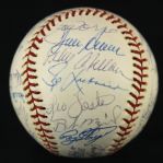 1976 New York Mets Team Signed ONL Feeney Baseball w/ 32 Signatures Including Tom Seaver, Joe Torre & More (MEARS LOA)