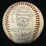 1976 New York Mets Team Signed ONL Feeney Baseball w/ 32 Signatures Including Tom Seaver, Joe Torre & More (MEARS LOA)