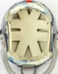 1971-74 Henry Reed New York Giants Game Worn Football Helmet (MEARS LOA)