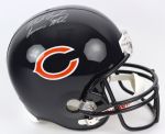 2000s Mike Singletary Chicago Bears Signed & Inscribed "Samurai Mike" Full Size Display Helmet (PSA/DNA)