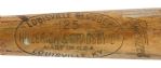1961-64 Gene Oliver Cardinals/Braves H&B Louisville Slugger Professional Model Game Used Bat (MEARS LOA)