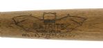 1920's Eddie Collins Philadelphia Ahtletics Hanna Batrite Professional Model Beaver Driver Bat (MEARS LOA)
