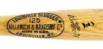 1973 Milt Pappas Chicago Cubs Signed H&B Louisville Slugger Professional Model Game Used Bat (MEARS LOA/JSA)