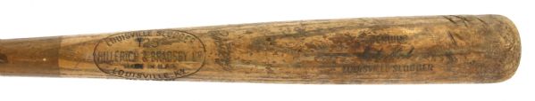 1963-64 Rusty Staub Houston Colt 45s H&B Louisville Slugger Professional Model Game Used Bat (MEARS LOA)