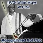 1970s Wille Mays San Francisco Giants New York Mets MacGregor VIP Limited Golf Club Driver w/ W.H.M. (Willie Howard Mays) Monogram 