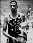 1965 Bill Russell Boston Celtics Signed All Star Game MVP Worn Shorts (MEARS LOA/JSA)