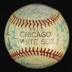 1963 Chicago White Sox Team Signed Baseball w/ 26 Signatures Including Nellie Fox, Hoyt Wilhelm & More (JSA)
