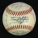 1963 American League All Stars Signed OAL Cronin Baesball w/ 27 Signatures Including Al Kaline, Elston Howard & More (JSA)