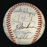 1972 Detroit Tigers Team Signed OAL Cronin Baseball w/ 26 Signatures Including Billy Martin, Mickey Lolich & More (JSA)