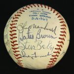 1979 Detroit Tigers Team Signed Baseball w/ 20 Signatures Including Mark Fidrych, Alan Trammell, Lou Whitaker & More (JSA)