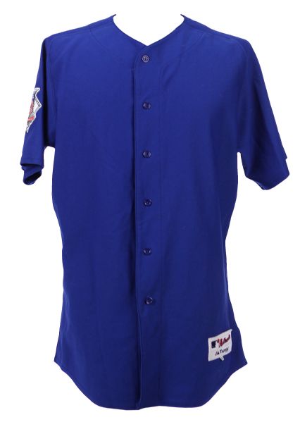2002 Benny Cadahia Chicago Cubs Team Issued Alternate Jersey (MEARS LOA)