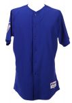 2002 Benny Cadahia Chicago Cubs Team Issued Alternate Jersey (MEARS LOA)