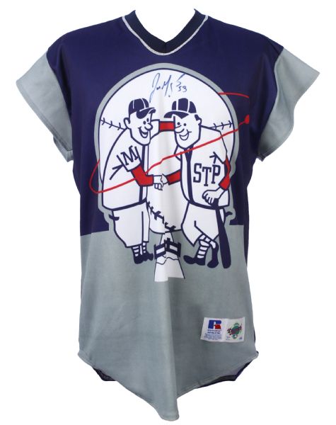 1999 Joe Mays Minnesota Twins Signed Game Worn Turn Ahead The Clock Jersey (MEARS LOA/JSA/Team LOA) One Game Only Style
