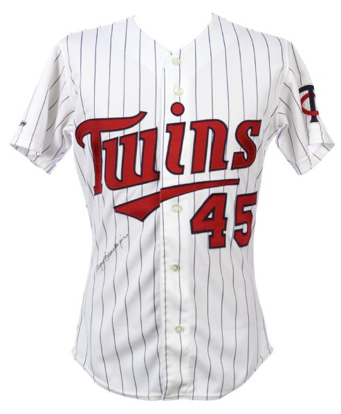 1988 Wayne Terwilliger Minnesota Twins Signed Game Worn Home Jersey (MEARS LOA/JSA/Team LOA)