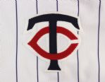1988 Mark Davidson Minnesota Twins Game Worn Home Jersey (MEARS LOA)