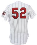 1989 Lenny Webster Minnesota Twins Game Worn Home Jersey (MEARS LOA)
