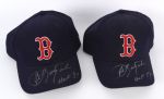 2000s Carl Yastrzemski Boston Red Sox Signed Cap Collection - Lot of 2 (JSA)