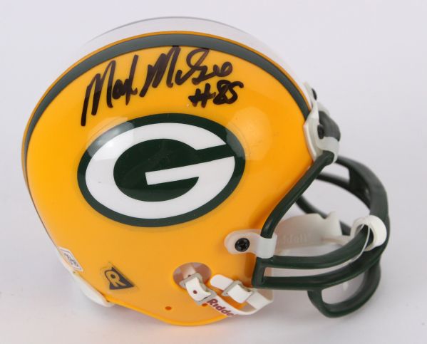 2000s Max McGee Green Bay Packers Signed Mini Helmet (JSA)