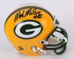 2000s Max McGee Green Bay Packers Signed Mini Helmet (JSA)