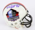 1990s Tony Canadeo Green Bay Packers Signed Pro Football Hall of Fame Mini Helmet (JSA)