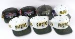 1990s Green Bay Packers Signed Leather Cap Collection - Lot of 7 w/ Bart Starr, Ray Nitschke, Tony Canadeo & More (JSA)
