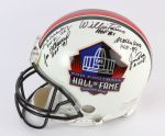 2000's Green Bay Packers Multi Signed Full Size Pro Football Hall of Fame Helmet w/ 10 Signatures Including Bart Starr, Tony Canadeo & More (JSA)