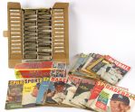 1950s-1990s Baseball Trading Card & Magazine Collection - Lot of 500+ w/ Numerous 1950s era Sport Magazines